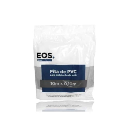 Fita de PVC EOS Branca 10m x 0,10m